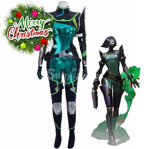 【In Stock】Game Valorant Cosplay Viper Costume Premium Edition Costumes