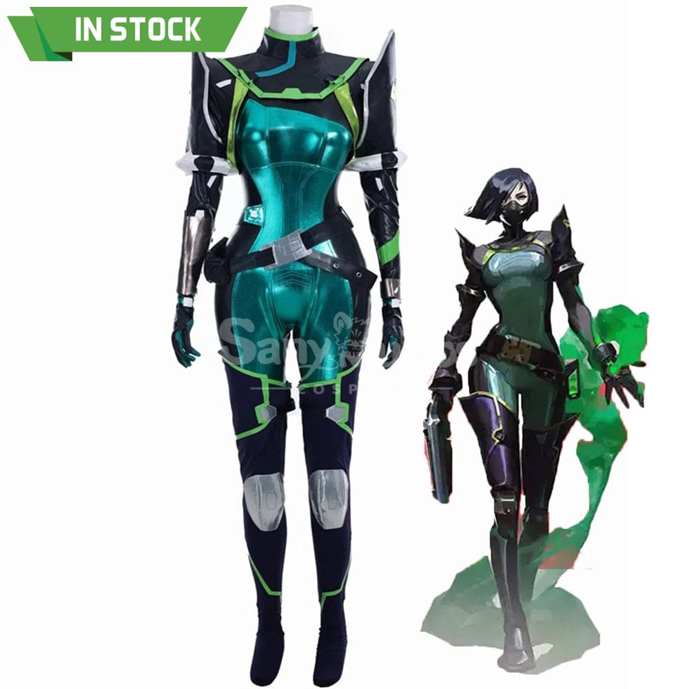 【In Stock】Game Valorant Cosplay Viper Costume Premium Edition Costumes