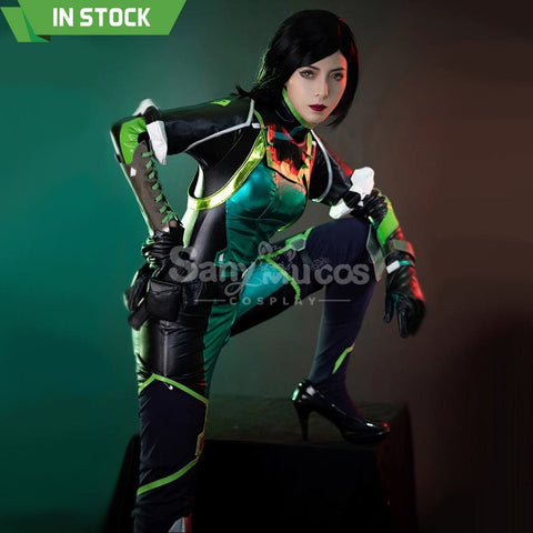 【In Stock】Game Valorant Cosplay Viper Costume Premium Edition Costumes