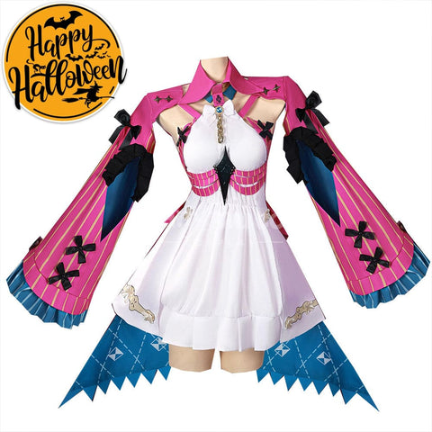 【In Stock】Game Wuthering Waves Cosplay Carlotta Costume Costumes
