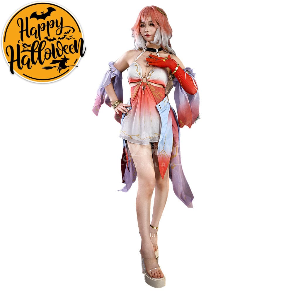 【In Stock】Game Wuthering Waves Cosplay Changli Cosplay Costume Cosplay Costumes