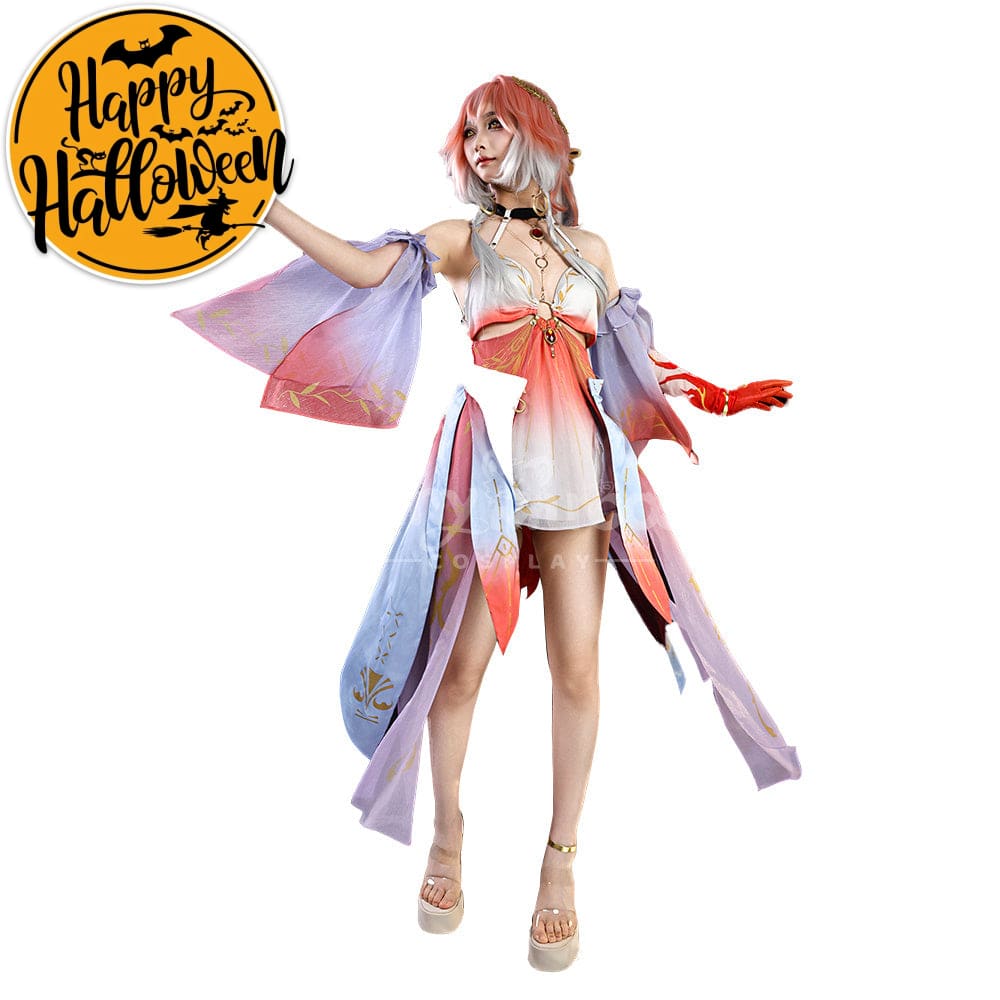 【In Stock】Game Wuthering Waves Cosplay Changli Cosplay Costume Cosplay Costumes