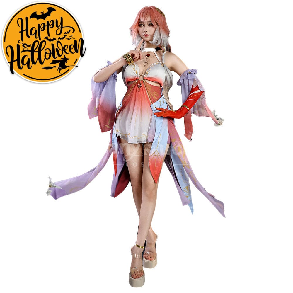 【In Stock】Game Wuthering Waves Cosplay Changli Cosplay Costume Cosplay Costumes