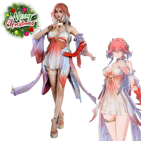 【In Stock】Game Wuthering Waves Cosplay Changli Cosplay Costume Cosplay Costumes
