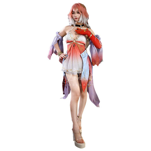 【In Stock】Game Wuthering Waves Cosplay Changli Cosplay Costume Cosplay Costumes
