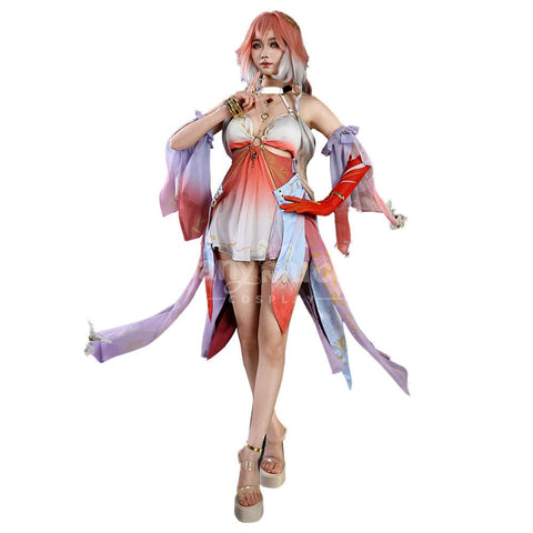 【In Stock】Game Wuthering Waves Cosplay Changli Cosplay Costume Cosplay Costumes