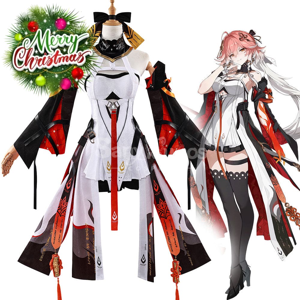 【In Stock】Game Wuthering Waves Cosplay Changli Costume Plus Size Costumes