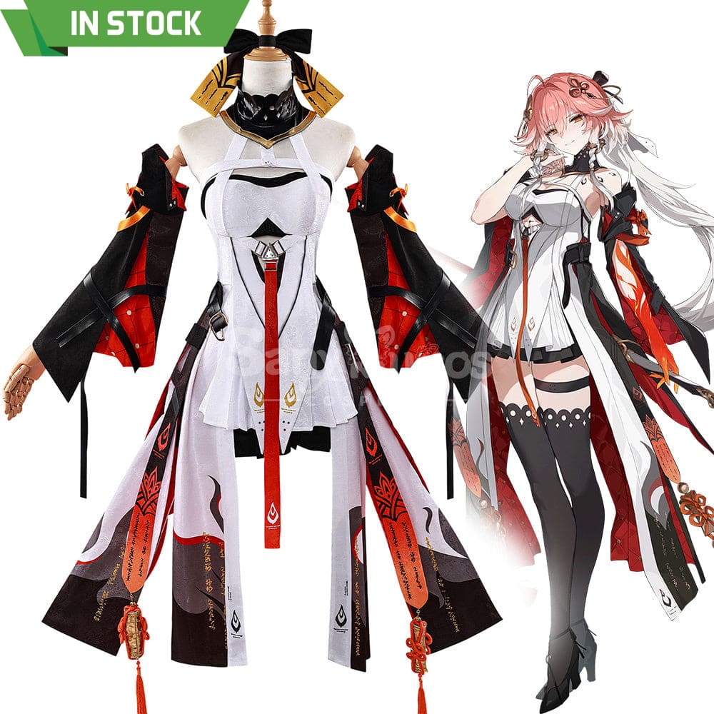 【In Stock】Game Wuthering Waves Cosplay Changli Costume Plus Size Costumes