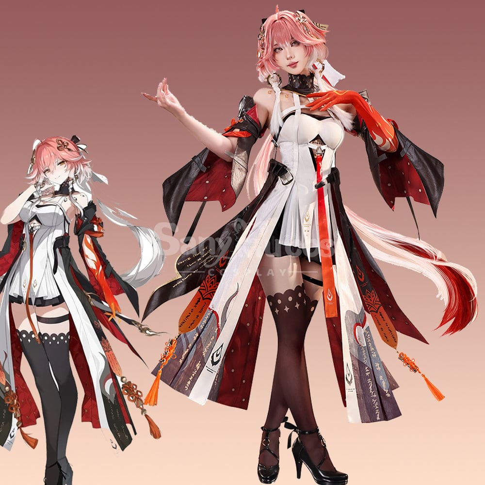 【In Stock】Game Wuthering Waves Cosplay Changli Cosplay Costume Premium Edition Cosplay Costumes