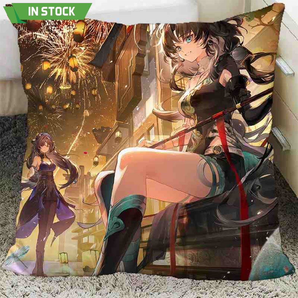 【In Stock】Game Wuthering Waves Cosplay Character Pillow Props 50*50Cm / #13 Prop