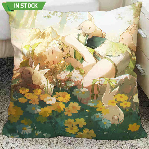 【In Stock】Game Wuthering Waves Cosplay Character Pillow Props 50*50Cm / #16 Prop