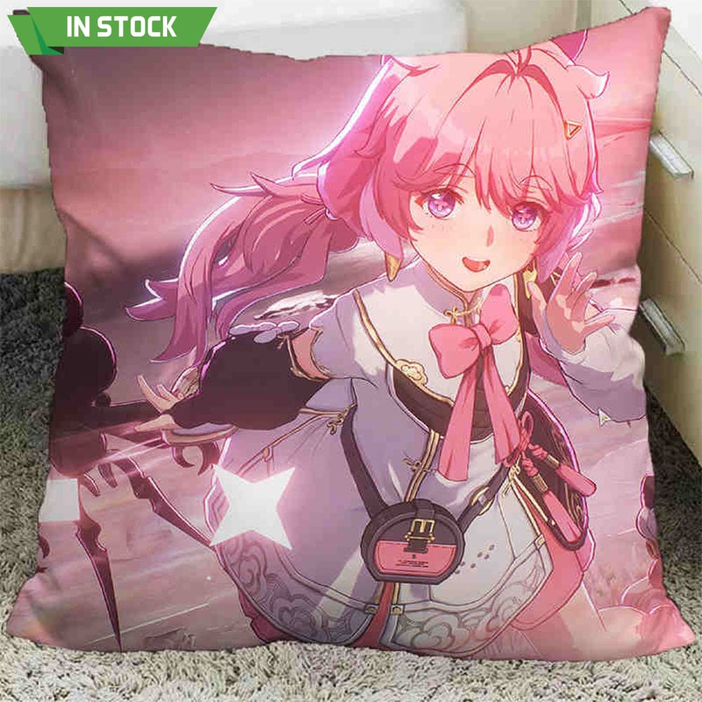 【In Stock】Game Wuthering Waves Cosplay Character Pillow Props 50*50Cm / #4 Prop