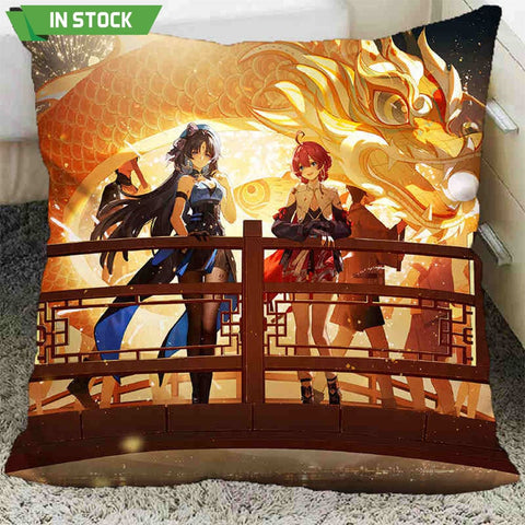 【In Stock】Game Wuthering Waves Cosplay Character Pillow Props 50*50Cm / #6 Prop