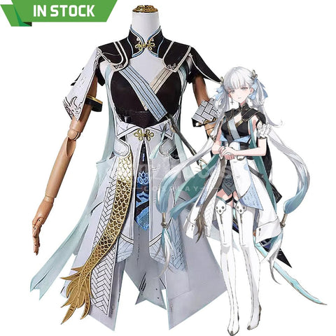【In Stock】Game Wuthering Waves Cosplay Jinhsi Cosplay Costume Cosplay Costumes