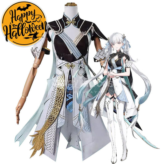 【In Stock】Game Wuthering Waves Cosplay Jinhsi Cosplay Costume Cosplay Costumes 1000