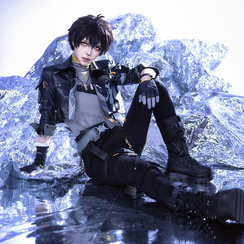 Game Wuthering Waves Cosplay Male Rover Costume Deluxe Edition Costumes