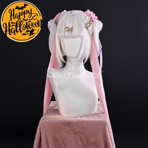 【In Stock】Game Wuthering Waves Cosplay Peach Blossom Radiance Cosplay Wig Cosplay Wigs