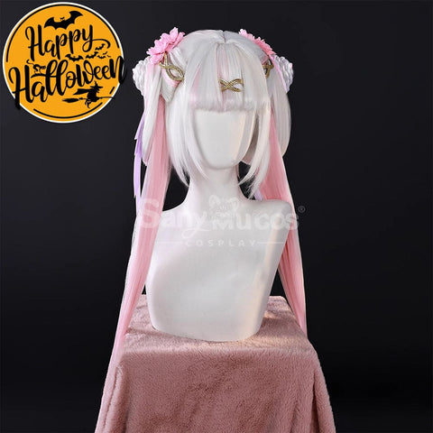 【In Stock】Game Wuthering Waves Cosplay Peach Blossom Radiance Cosplay Wig Cosplay Wigs