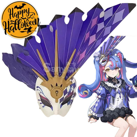 【In Stock】Game Wuthering Waves Cosplay Roccia Mask Cosplay Props Cosplay Prop