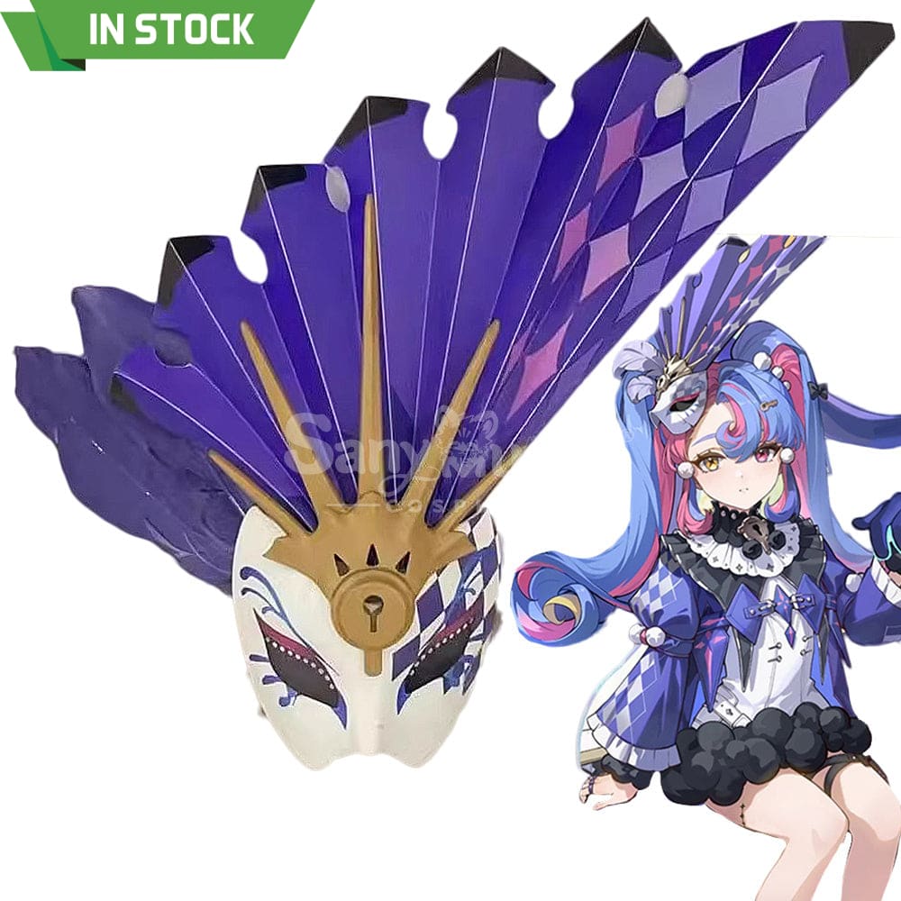 【In Stock】Game Wuthering Waves Cosplay Roccia Mask Cosplay Props Cosplay Prop