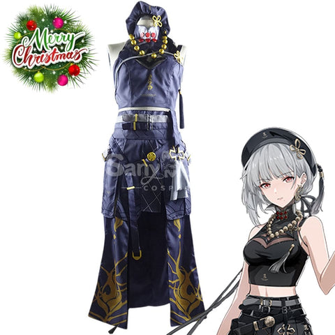 【In Stock】Game Wuthering Waves Cosplay Sanhua Costume Costumes