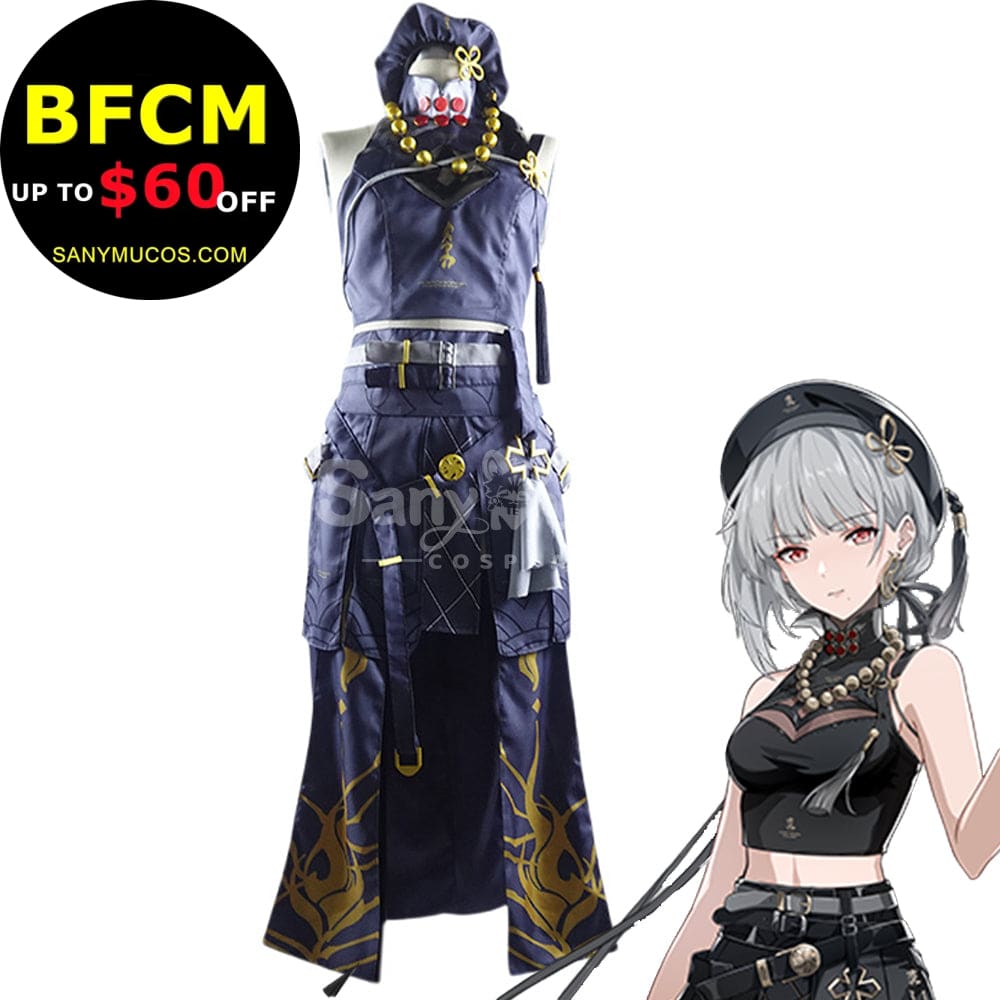 【In Stock】Game Wuthering Waves Cosplay Sanhua Costume Costumes