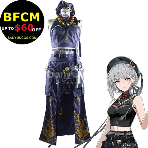 【In Stock】Game Wuthering Waves Cosplay Sanhua Costume Costumes