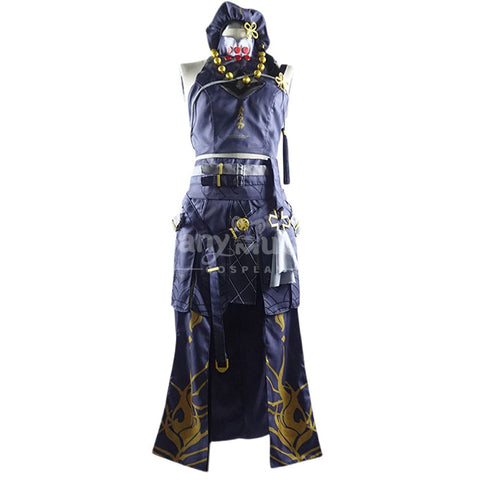 【In Stock】Game Wuthering Waves Cosplay Sanhua Costume Costumes