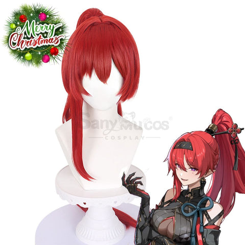 【In Stock】Game Wuthering Waves Cosplay Yinlin Ponytail Wig Wigs