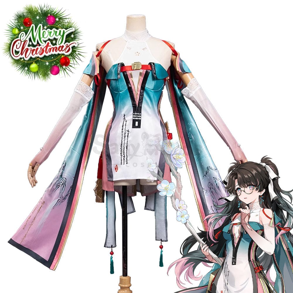 【In Stock】Game Wuthering Waves Cosplay Zhezhi Costume Costumes