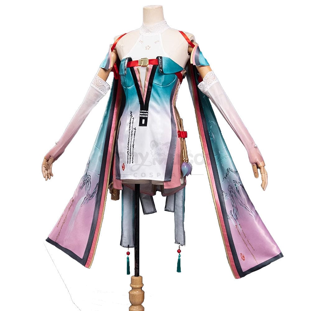 【In Stock】Game Wuthering Waves Cosplay Zhezhi Costume Costumes