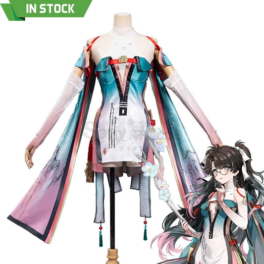 【In Stock】Game Wuthering Waves Cosplay Zhezhi Costume Costumes 1000