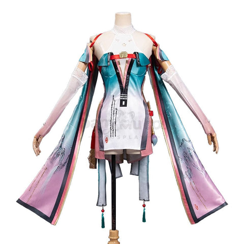 【In Stock】Game Wuthering Waves Cosplay Zhezhi Costume Costumes