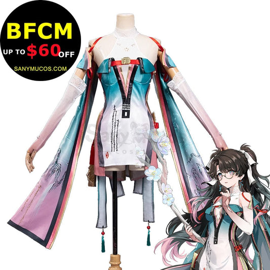 【In Stock】Game Wuthering Waves Cosplay Zhezhi Costume Costumes 1000