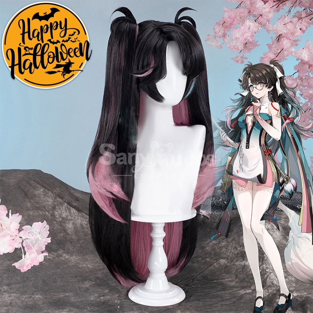 【In Stock】Game Wuthering Waves Cosplay Zhezhi Wig Wigs
