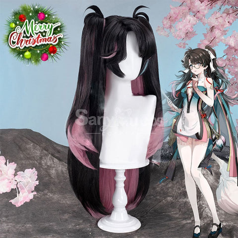 【In Stock】Game Wuthering Waves Cosplay Zhezhi Wig Wigs