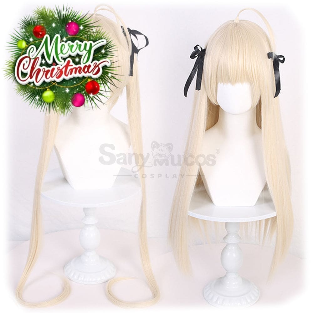 【In Stock】Game Yosuga No Sora Cosplay Kasugano Double Ponytail Wig Wigs