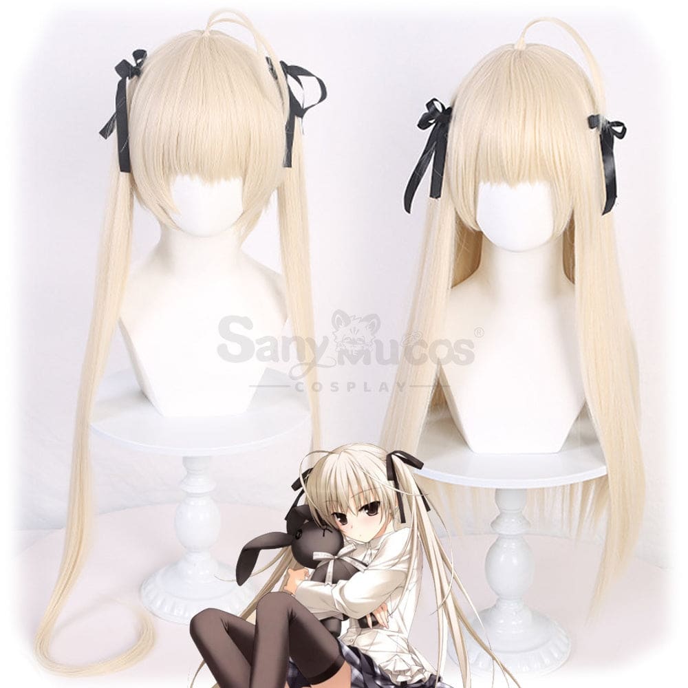 【In Stock】Game Yosuga No Sora Cosplay Kasugano Double Ponytail Wig Wigs