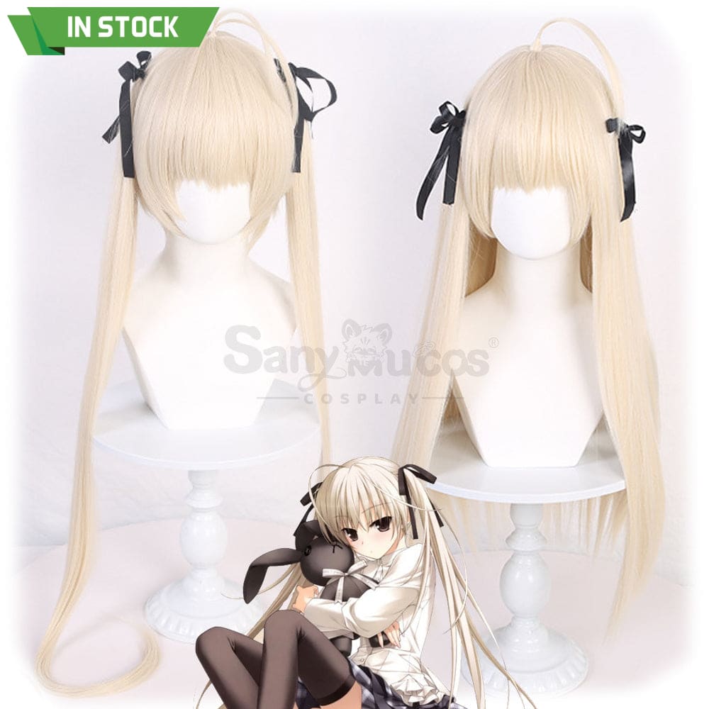 【In Stock】Game Yosuga No Sora Cosplay Kasugano Double Ponytail Wig Wigs