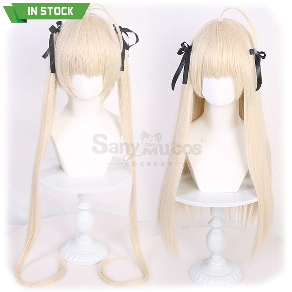 【In Stock】Game Yosuga No Sora Cosplay Kasugano Double Ponytail Wig Wigs