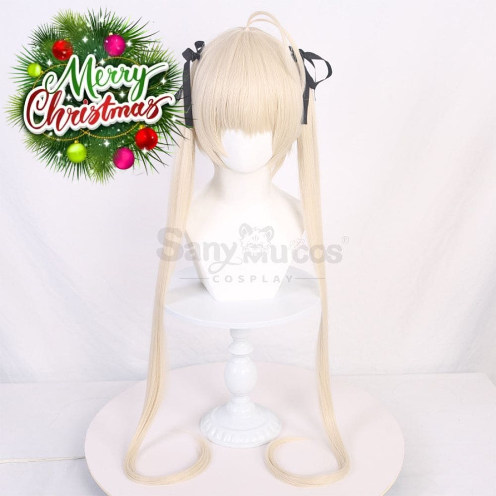 【In Stock】Game Yosuga No Sora Cosplay Kasugano Double Ponytail Wig Wigs