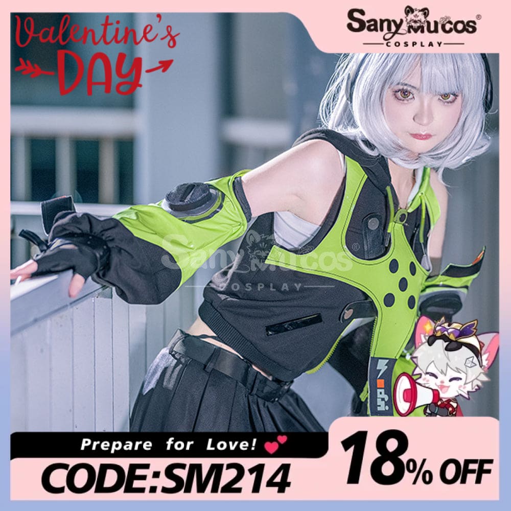 【In Stock】Game Zenless Zone Zero Cosplay Anby Demara Costume Costumes