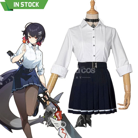 【In Stock】Game Zenless Zone Zero Cosplay Belle School Uniform Cosplay Costume Plus Size Cosplay Costumes