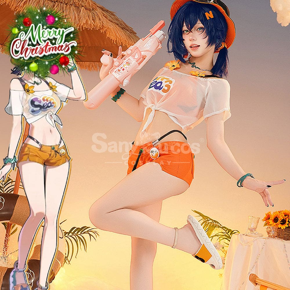 【In Stock】Game Zenless Zone Zero Cosplay Belle Swimsuit Cosplay Costume Cosplay Costumes