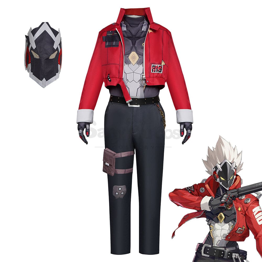 【In Stock】Game Zenless Zone Zero Cosplay Billy Kid Costume Plus Size Costumes