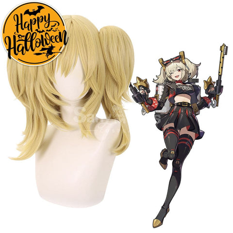 【In Stock】Game Zenless Zone Zero Cosplay Burnice White Wig Wigs