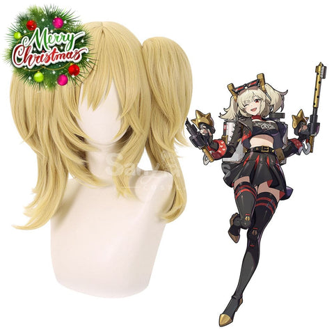 【In Stock】Game Zenless Zone Zero Cosplay Burnice White Wig Wigs