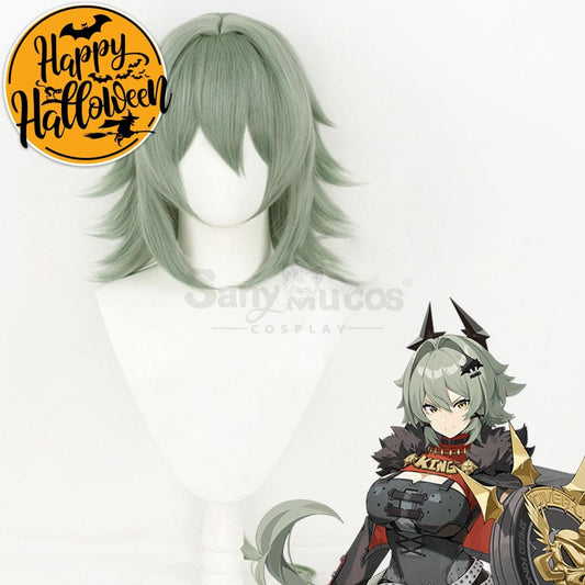 Game Zenless Zone Zero Cosplay Caesar King Wig Wigs 1000