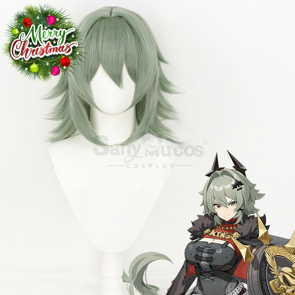 Game Zenless Zone Zero Cosplay Caesar King Wig Wigs