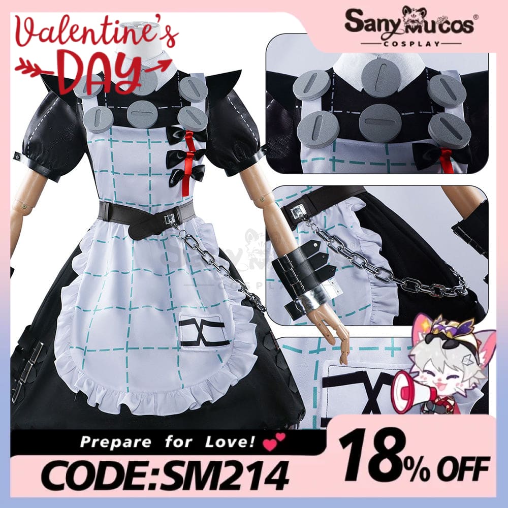 【In Stock】Game Zenless Zone Zero Cosplay Corin Wickes Maid Costume Costumes